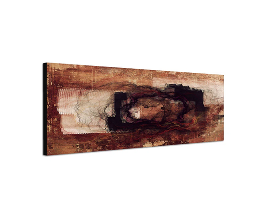 Enigma Panorama Abstract 458 Graphic Art Print on Canvas
