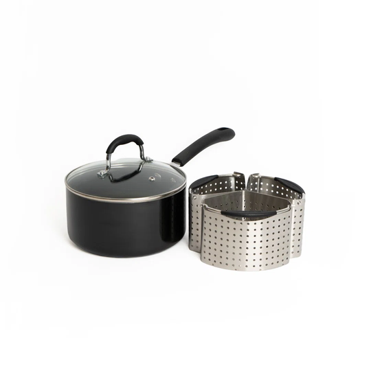 Masterclass 5 Piece Stainless Steel Non Stick Cookware Set