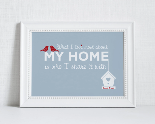 Home Love Print