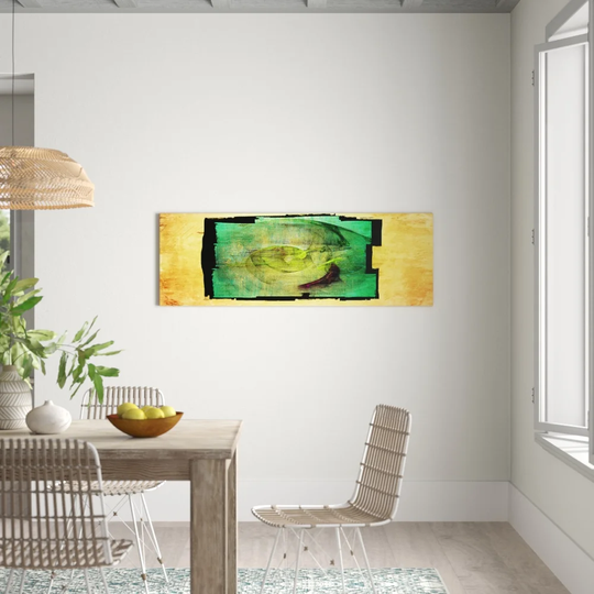 Enigma Panorama Abstract 383 Graphic Art Print on Canvas