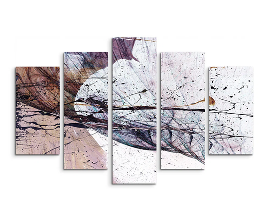 Enigma Abstract 1430 Graphic Art Print Multi-Piece Image on Canvas