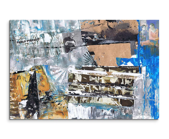 Enigma Abstract 594 Graphic Art Print on Canvas