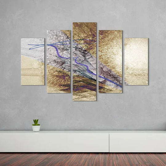 Enigma Abstract 1471 Graphic Art Print Multi-Piece Image on Canvas
