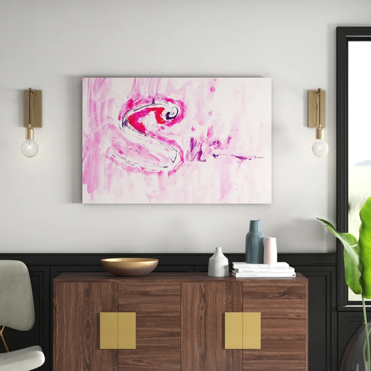 Enigma 005 Abstract Graphic Art Print on Canvas