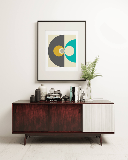 Mcm15 - Super Stylish Space Age Graphic Art Print