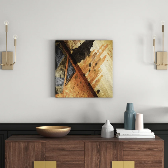 Enigma Abstract 729 Graphic Art Print on Canvas