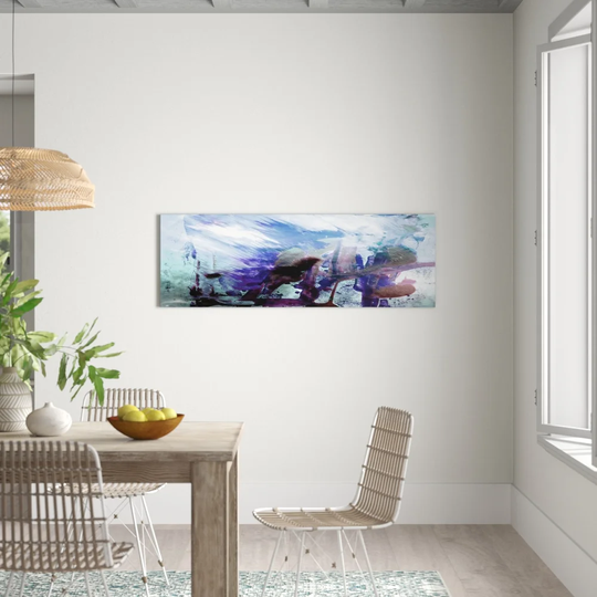 Enigma Panorama Abstract 838 Graphic Art Print on Canvas