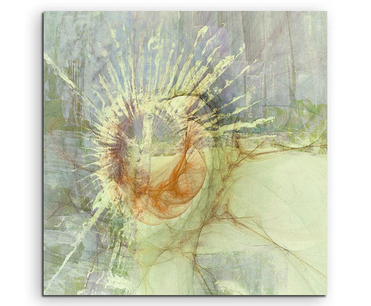 Enigma Abstract 1475 Graphic Art Print on Canvas