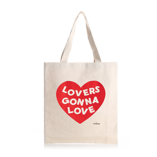 Lovers Gonna Love Tote Bag - Free Shipping, Eco Bag, Graphic Canvas Daily Tote, Cute