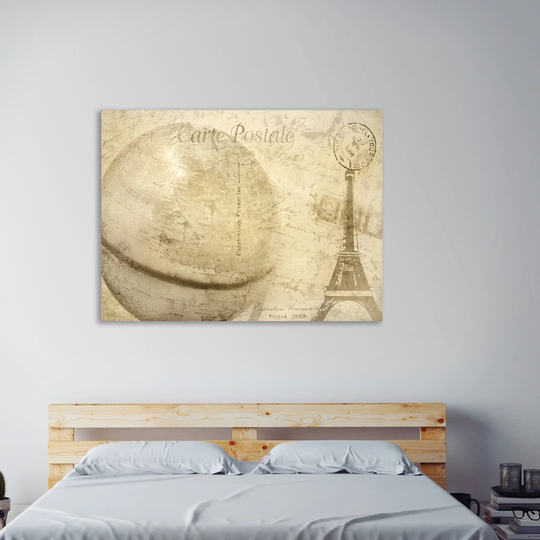 Globe by Kimberly Allen - Wrapped Canvas Graphic Art Print
