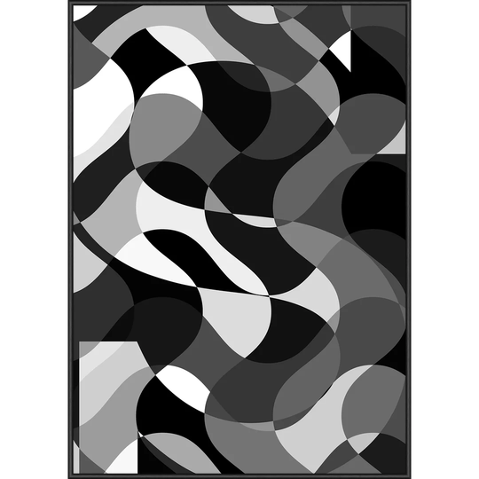 'Graphic #1' Framed Graphic Art