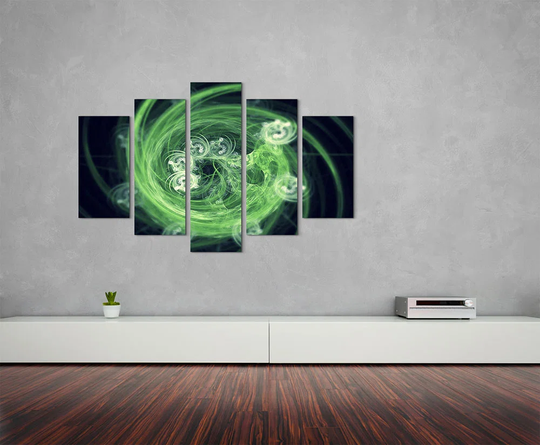 Enigma Sculpture Abstract 1293 Graphic Art Print Multi-Piece Image on Canvas