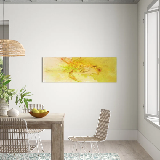 Enigma Panorama Abstract 768 Graphic Art Print on Canvas