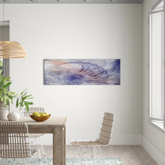 Enigma Panorama Abstract 1027 Graphic Art Print on Canvas