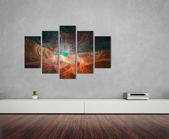 Enigma Scultpure Abstract 1107 Graphic Art Print Multi-Piece Image on Canvas