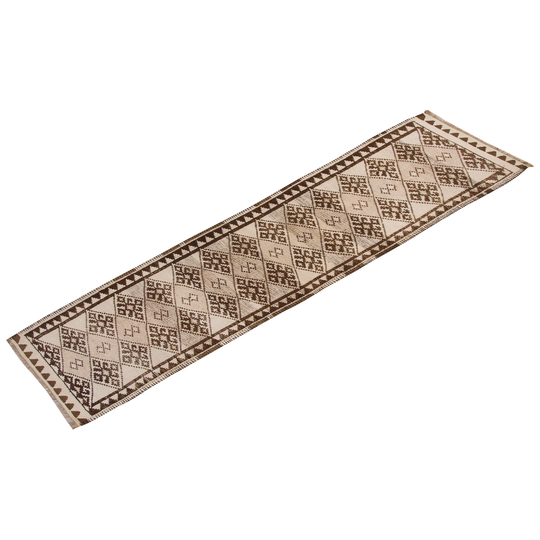 2'11 X 12'6 Feet Rug Runner, Oushak Runner Rug, Oushak Vintage, Hallway Long Narrow Runner, Floor Home Decor Runner, Turkish Runner