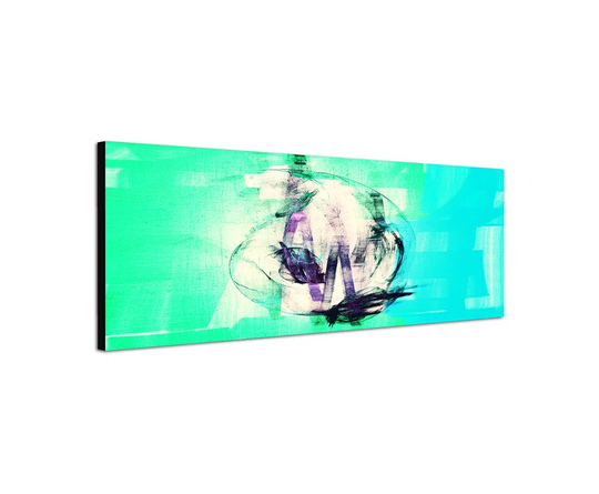 Enigma Panorama Abstract 037 Graphic Art Print on Canvas