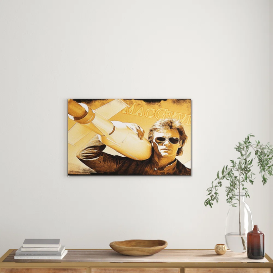 MacGyver Graphic Art on Canvas