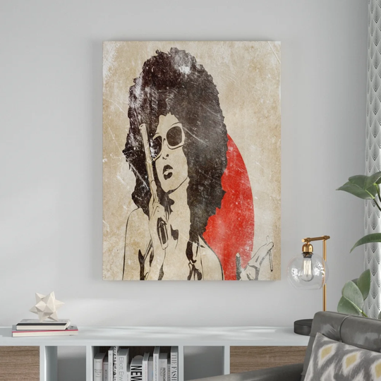 Retro Never Dies Framed Graphic Art