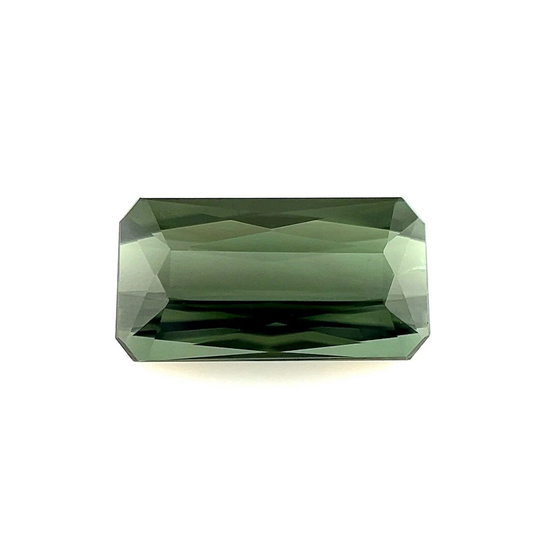 Fine 2.33Ct Vivid Green Tourmaline Fancy Scissor Emerald Octagon Cut 11.1x5.9mm