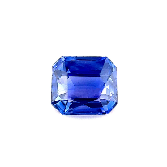 Natural Colour Change Sapphire 0.94Ct Fancy Octagonal Cut Blue Purple Rare Gem