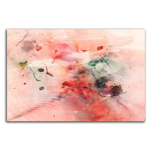 Enigma 447 Abstract Graphic Art Print on Canvas