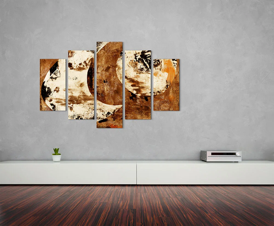 Enigma Abstract 738 Graphic Art Print Multi-Piece Image on Canvas