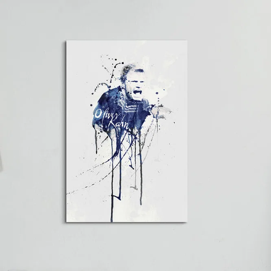 Enigma - Oliver Kahn IV Graphic Art Print on Canvas
