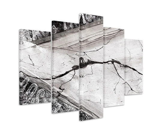 Enigma Abstract 525 Graphic Art Print Multi-Piece Image on Canvas