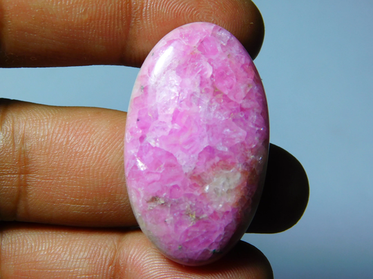 Natural Pink Opal Gemstone Gorgeous Cabochon Excellent Quality Loose Stone 75Cts.(39x23mm