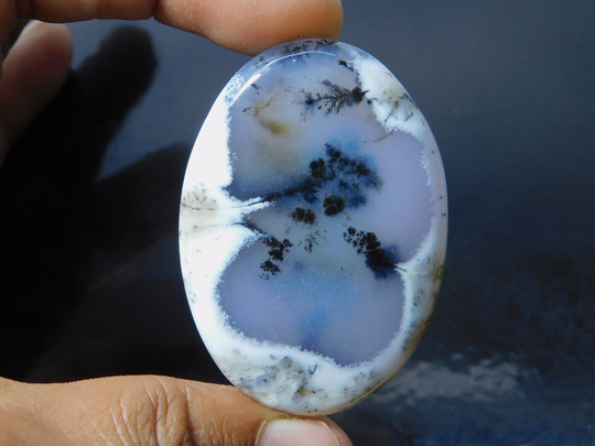 Fantastic 100% Natural Dendrite Opal Loose Gemstone Amazing Quality Cabochon, Handcraft Loosestone For Jewelry 107Ct#2074