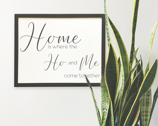 Home Sign, Funny Decor, Signs, Housewarming Gift, Decor Farmhouse, Decoration, Is Where