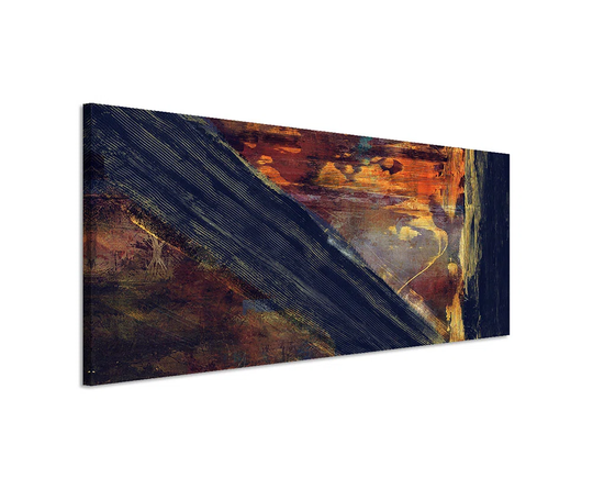 Enigma Panorama Abstract 924 Graphic Art Print on Canvas