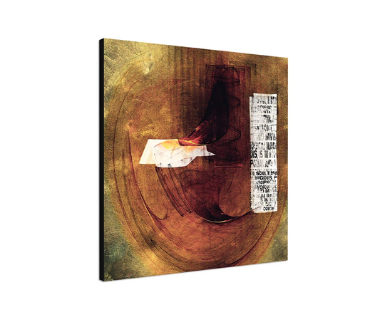 Enigma 057 Abstract Graphic Art Print on Canvas