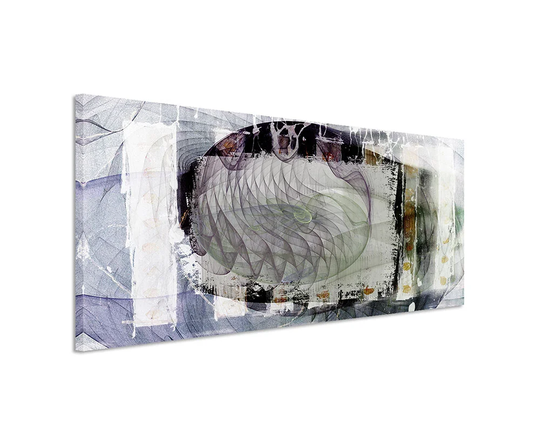 Enigma Panorama Abstract 1322 Graphic Art Print on Canvas
