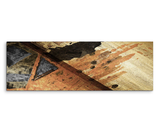 Enigma Panorama Abstract 729 Graphic Art Print on Canvas