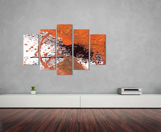 Enigma Abstract 677 Graphic Art Print Multi-Piece Image on Canvas