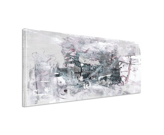 Panorama Abstract 522 Graphic Art Print on Canvas