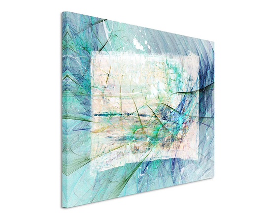 Abstract 1432 Graphic Art Print on Canvas