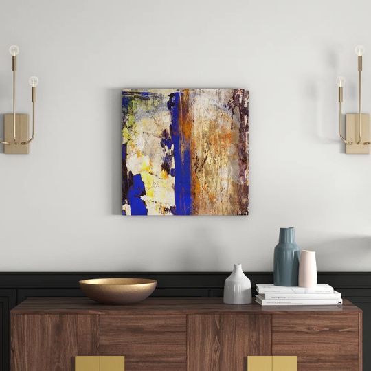 Enigma Abstract 900 Graphic Art Print on Canvas