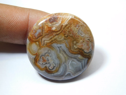 Crazy Lace Agate Cabochons, Gemstone, Loose Stone, 47 Ct | 31 X 31mm 245