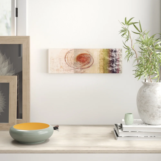 Enigma Panorama Abstract 1364 Graphic Art Print on Canvas