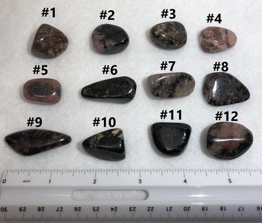 Rhodonite | Tumbled