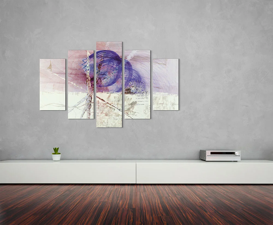 Sculpture Abstract 1189 Graphic Art Print Multi-Piece Image on Canvas
