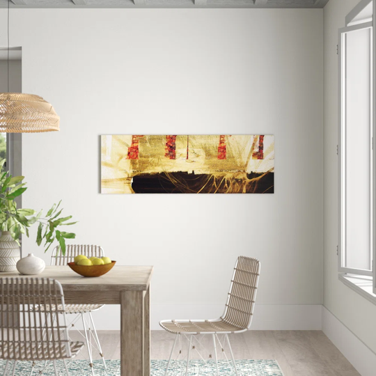 Enigma Panorama Abstract 170 Graphic Art Print on Canvas