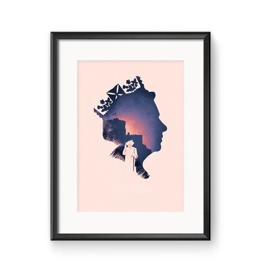 Queen Elizabeth Ii Tribute Art - Royal Family Poster