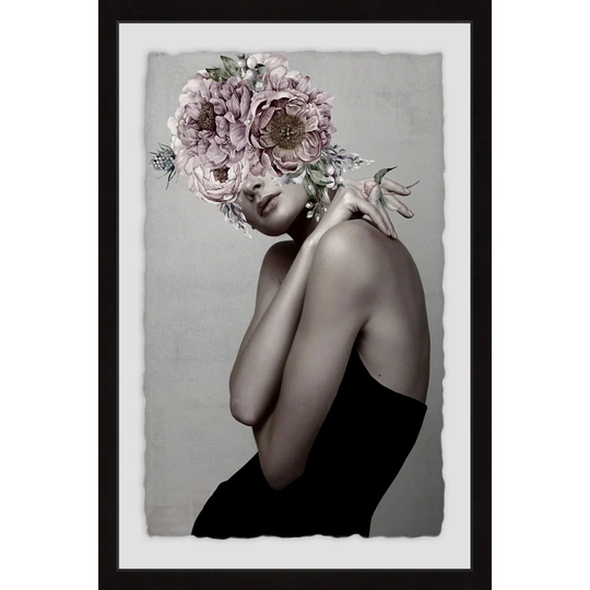 Floral Posh by Julia Posokhova - Picture Frame Graphic Art Print on Paper