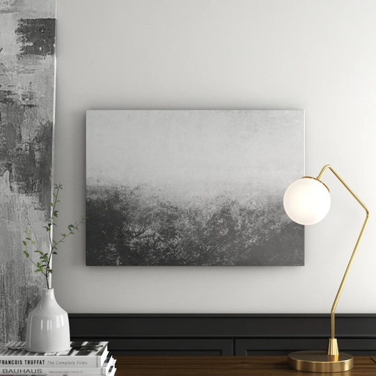 Abstract Painting Graphic Art Print on Canvas