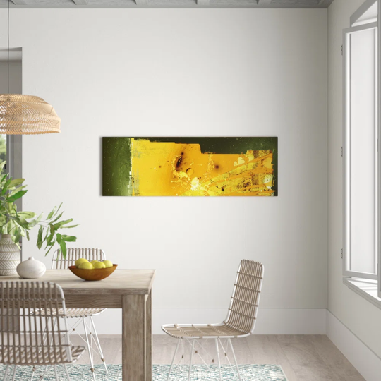 Enigma Panorama Abstract 808 Graphic Art Print on Canvas