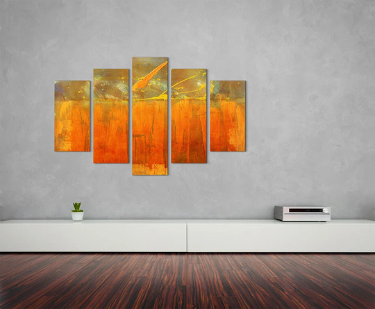 Enigma Abstract 942 Graphic Art Print Multi-Piece Image on Canvas